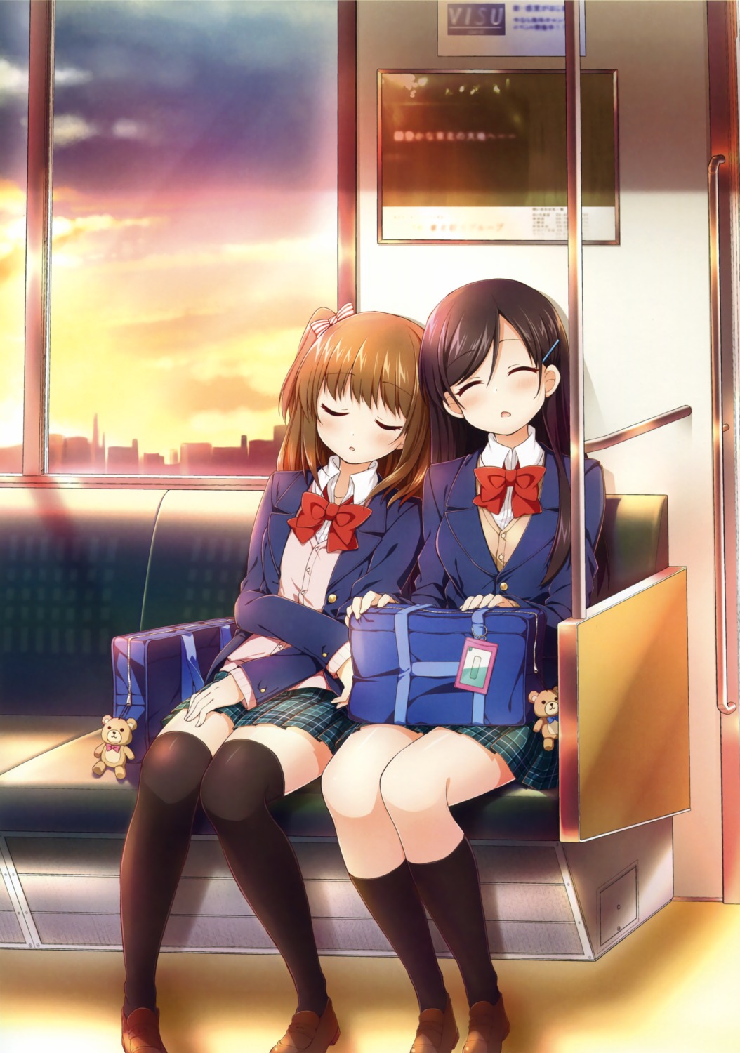 seifuku, thighhighs, tsukudani_norio