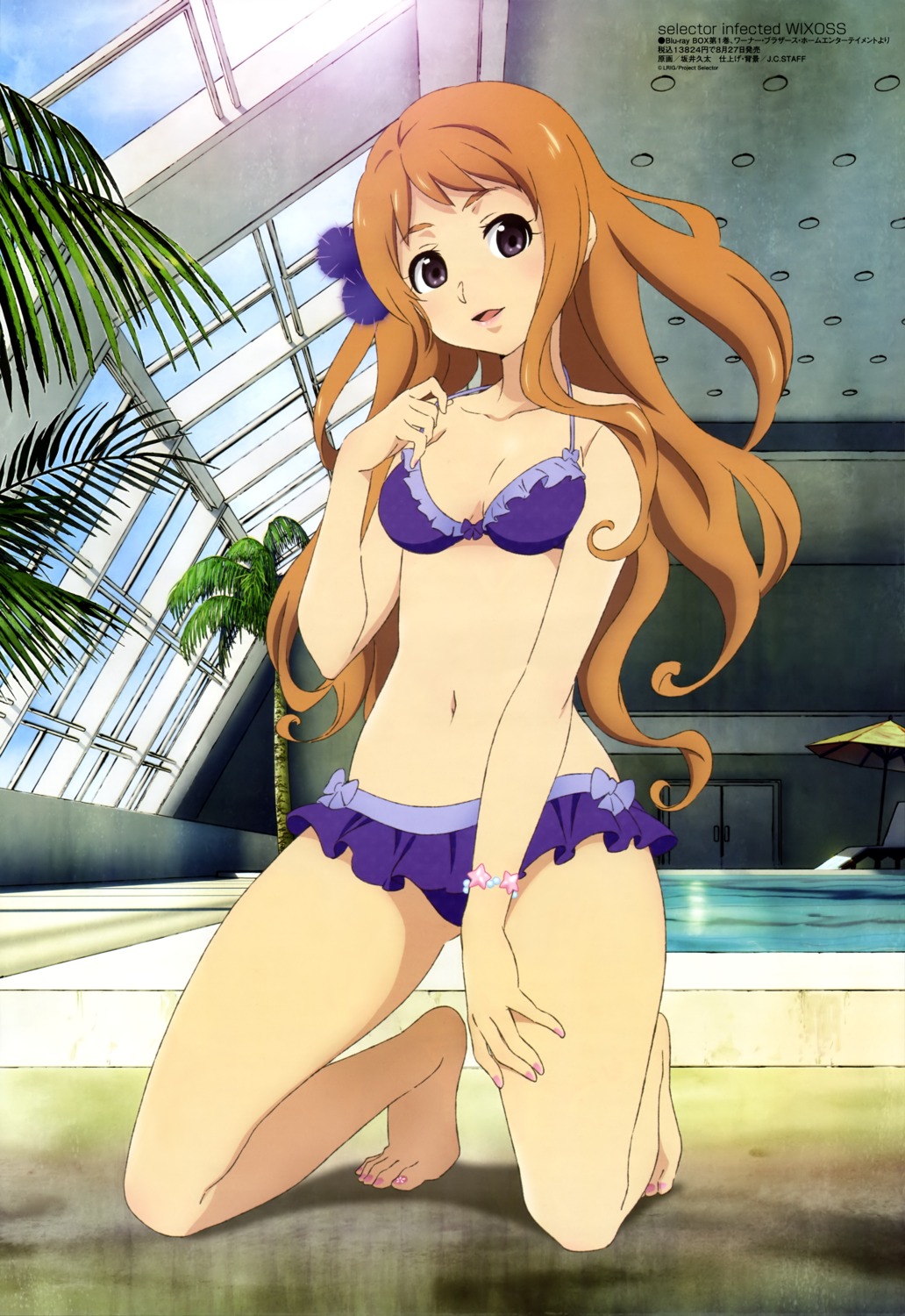 aoi_akira, bikini, sakai_kyuuta, selector_infected_wixoss, swimsuits