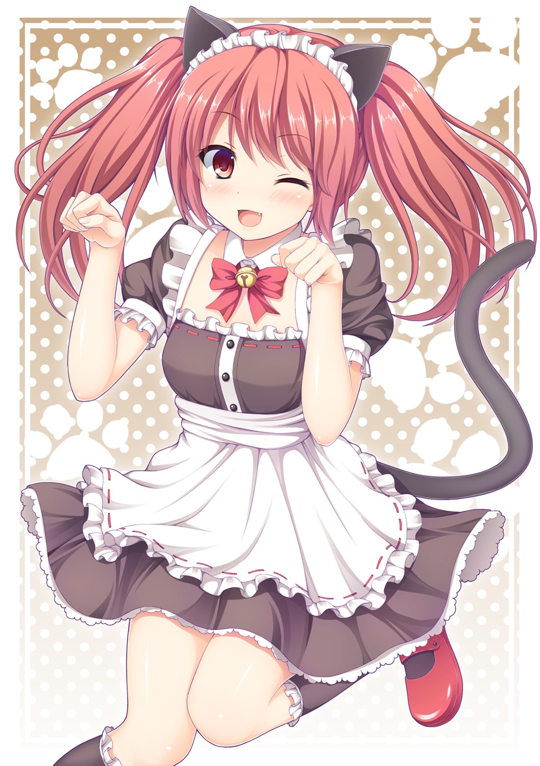 animal_ears, maid, nakamura_sumikage, nekomimi, tail