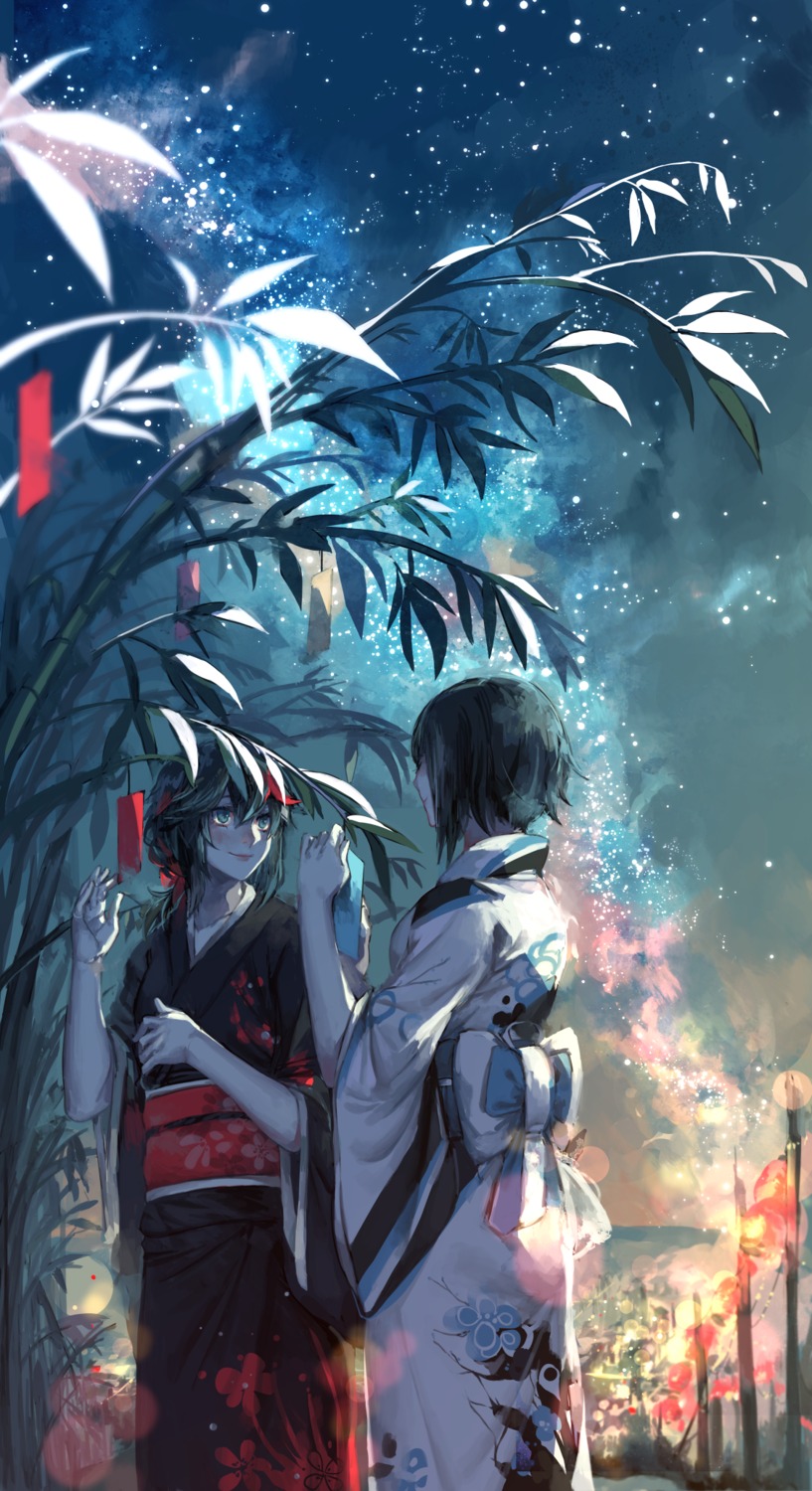 allenkung1, kill_la_kill, kiryuuin_satsuki, matoi_ryuuko, yukata