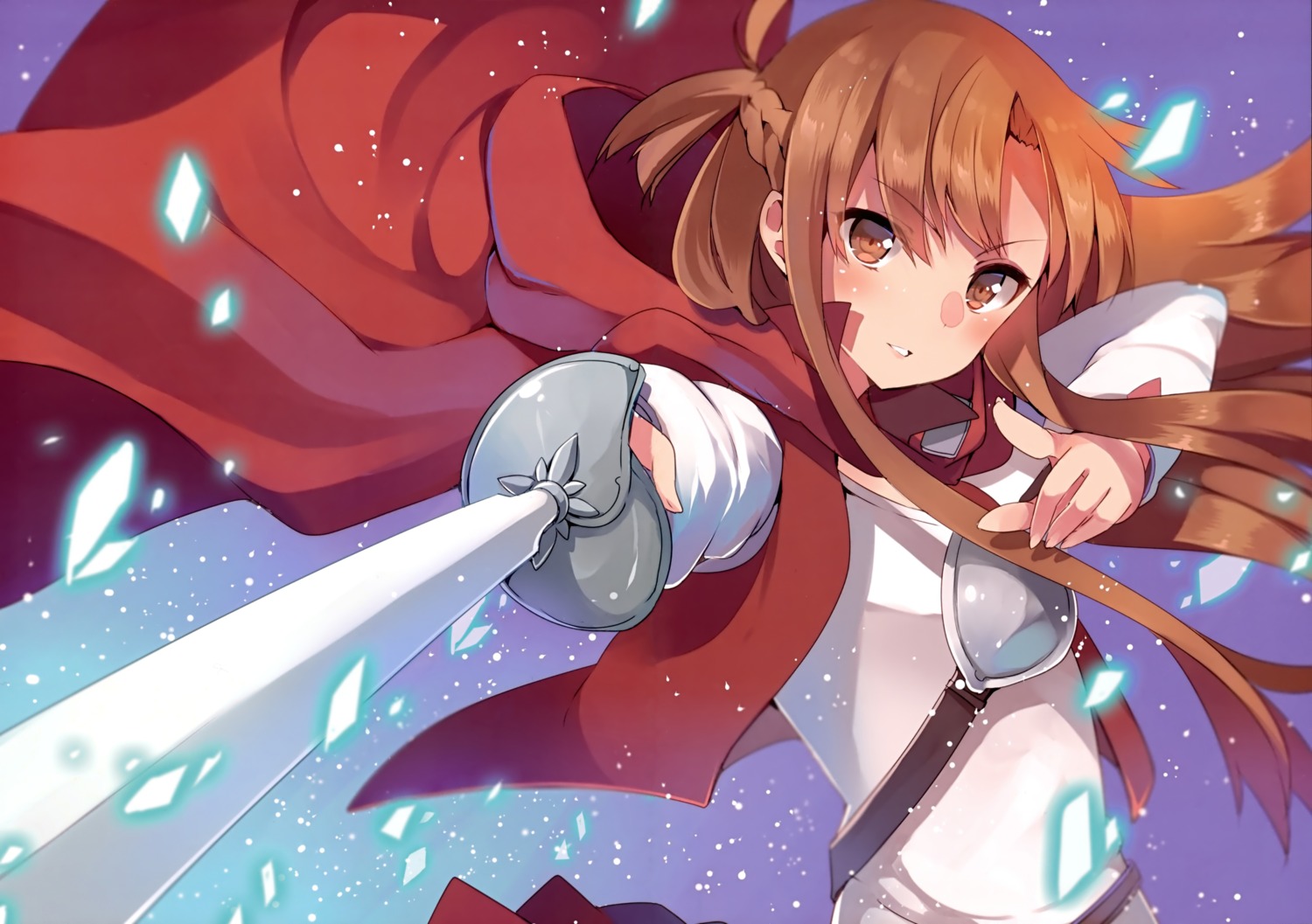 asuna_(sword_art_online), fixed, jpeg_fix, mishima_kurone, sword, sword_art_online