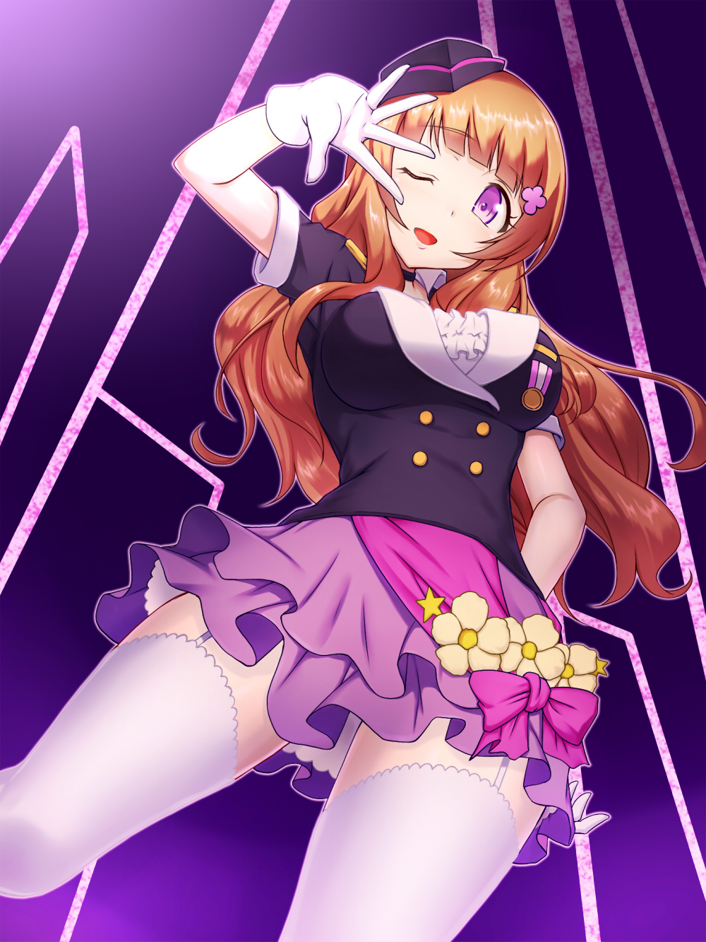 emanon_123, love_live!, love_live!_(series), stockings, thighhighs, uniform, yuuki_anju