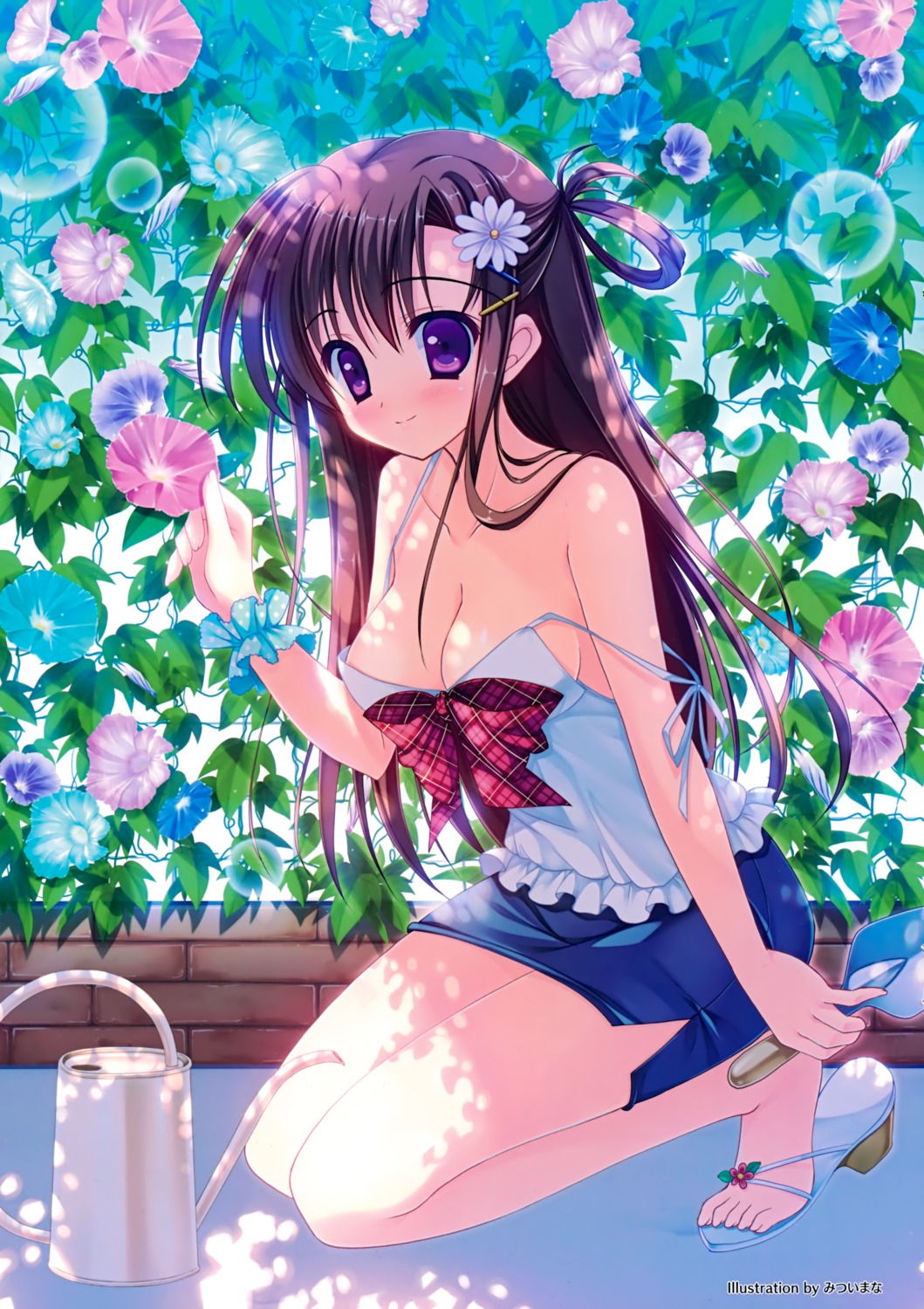 cleavage, heels, mitsui_mana