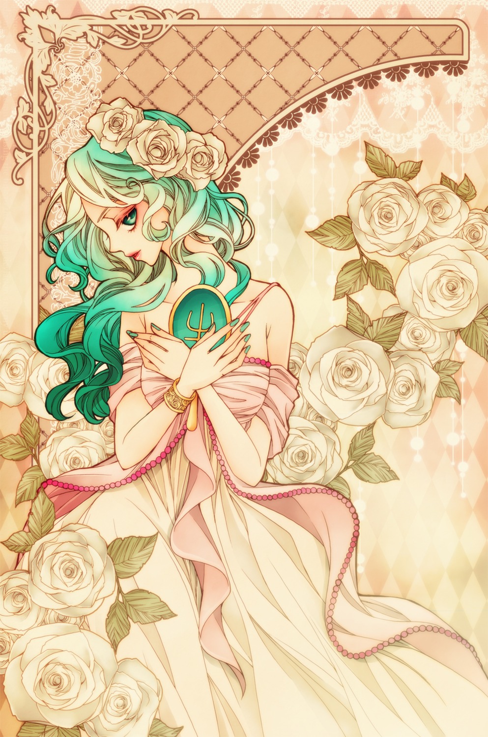 bishoujo_senshi_sailor_moon, dress, kaiou_michiru, sizh
