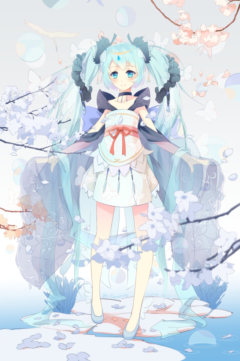 bzerox, dress, hatsune_miku, vocaloid