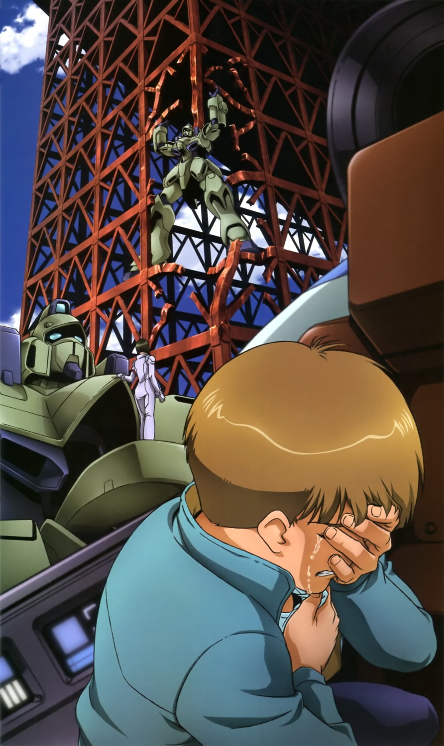 gundam, mecha, uso_evin, victory_gundam