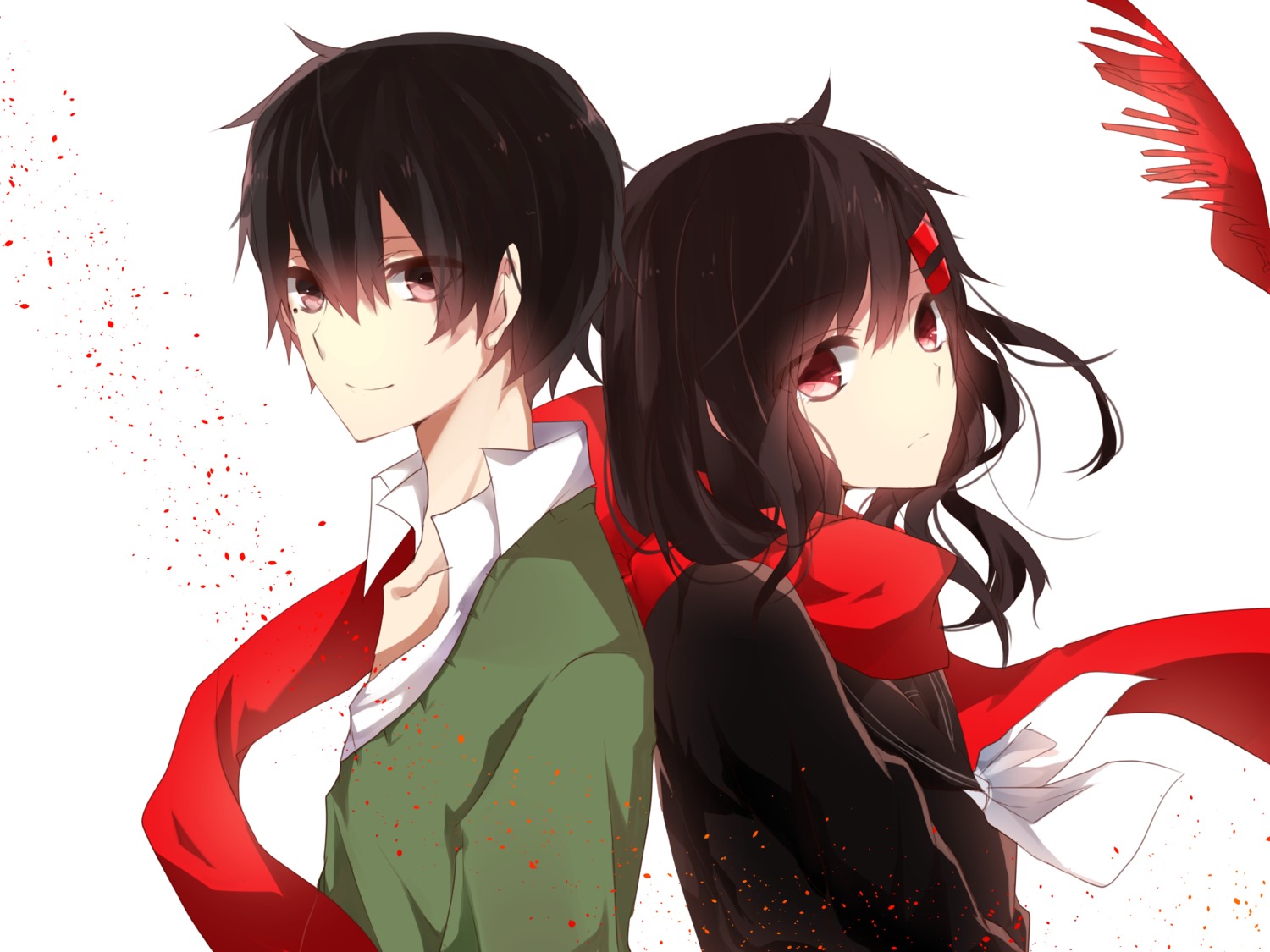 chunnkoromochi, kagerou_project, kisaragi_shintarou, mekakucity_actors, seifuku, tateyama_ayano