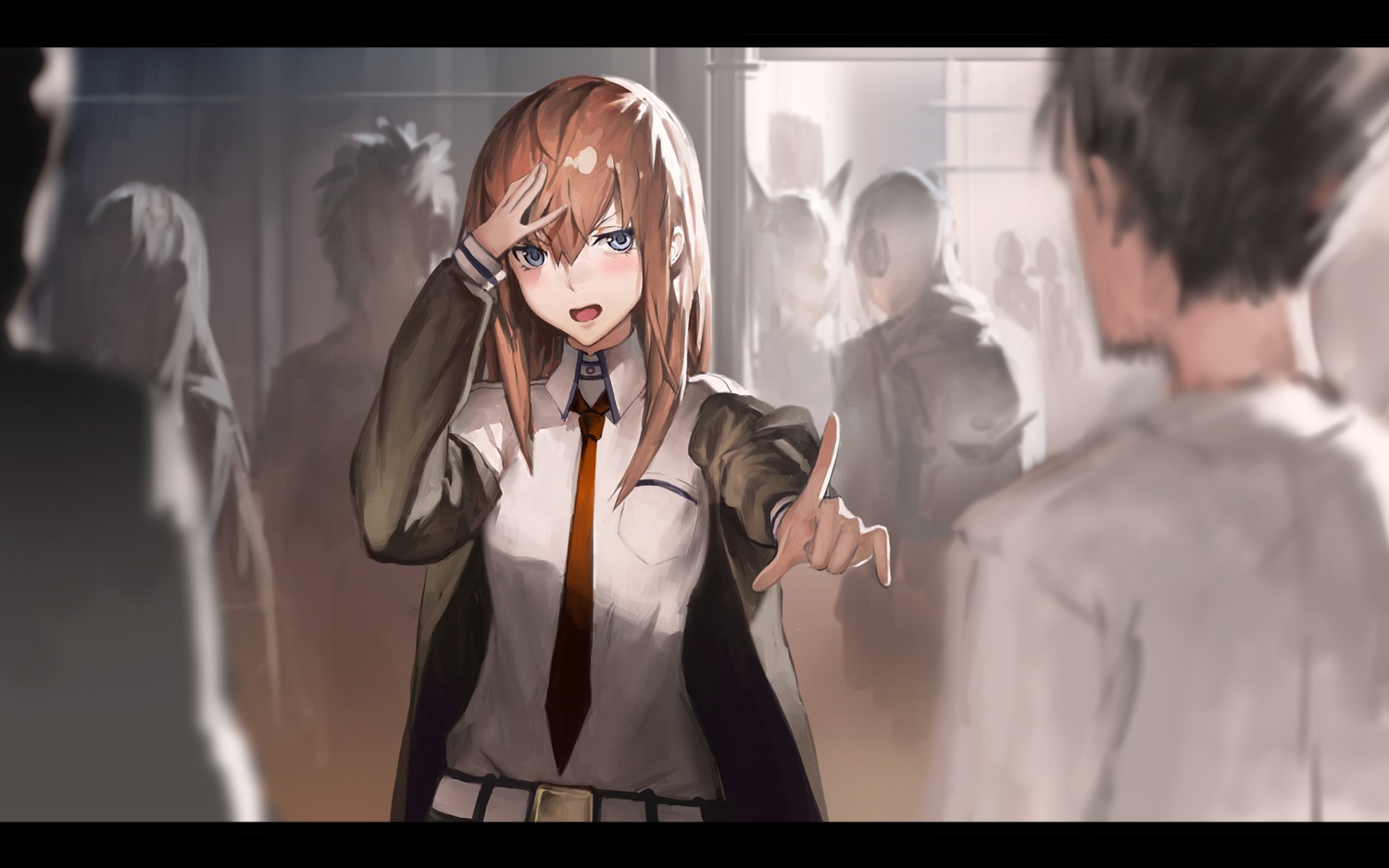 makise_kurisu, okabe_rintarou, steins;gate, twh