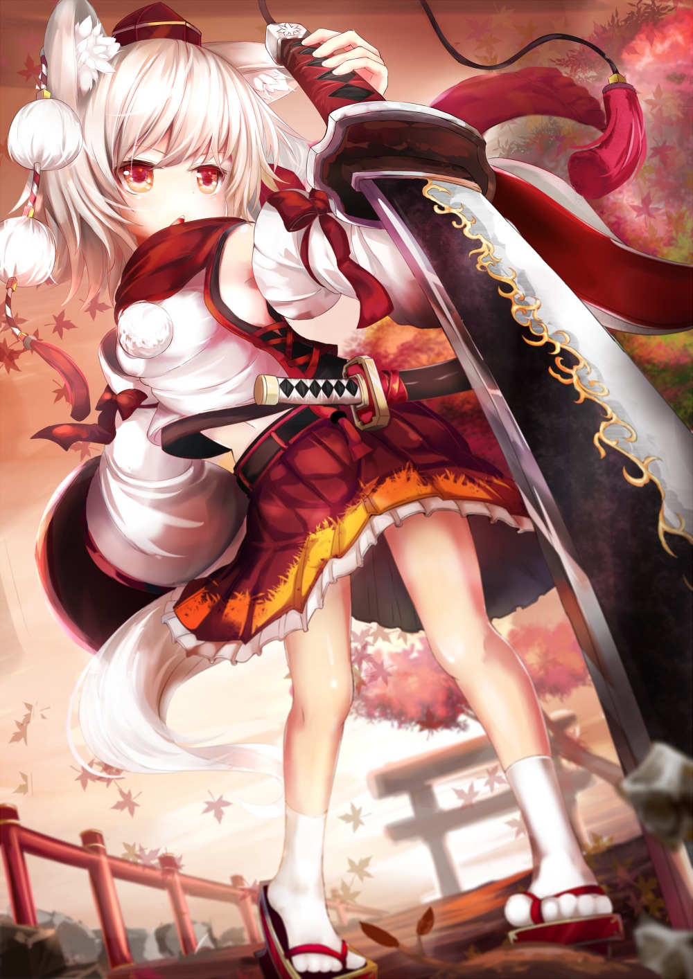 inubashiri_momiji, touhou, umagenzin