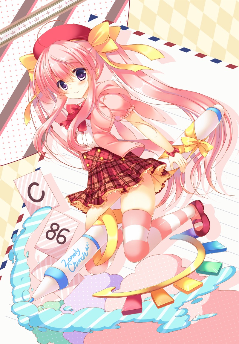lilia_chocolanne, suzunone_rena, thighhighs