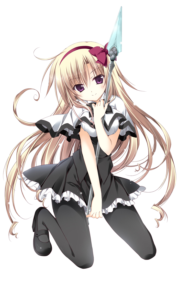 juuoumujin_no_fafnir, korie_riko, lisa_highwalker, pantyhose, weapon
