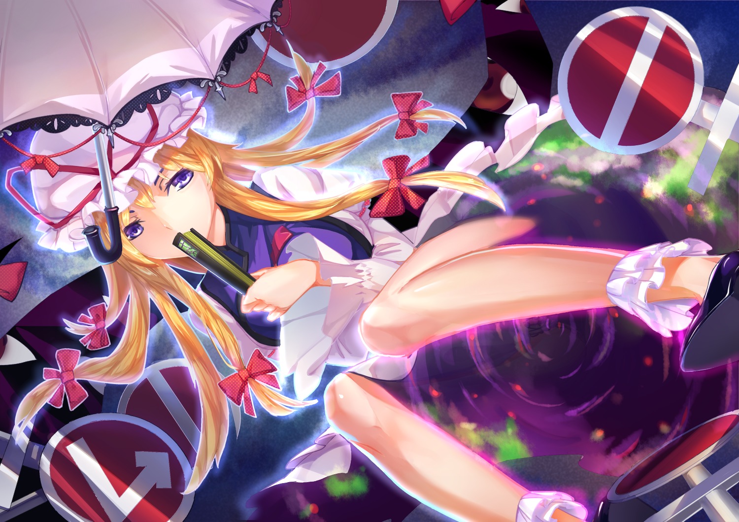 canzhajiang, touhou, yakumo_yukari