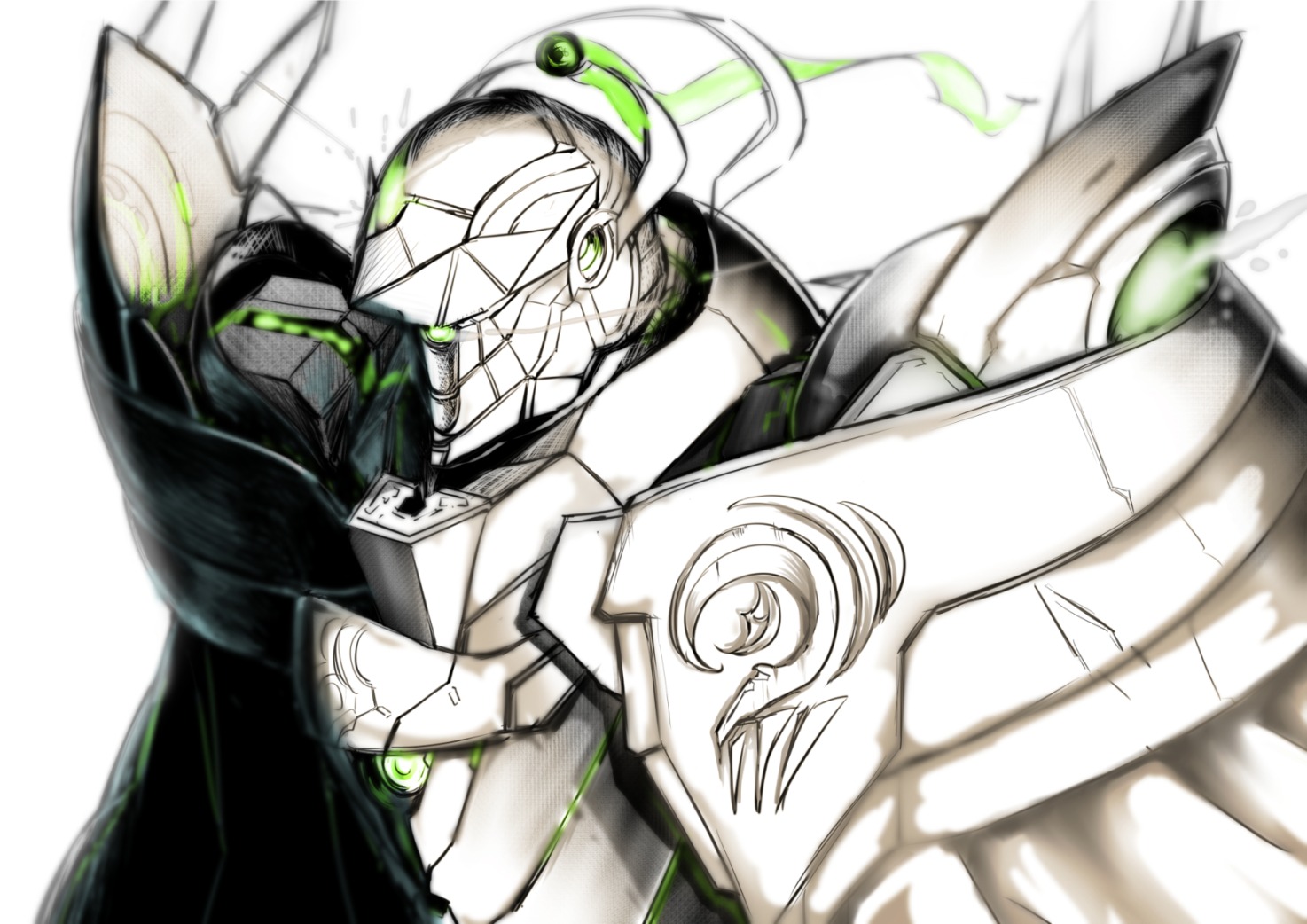 armor, iltusa, male, mecha
