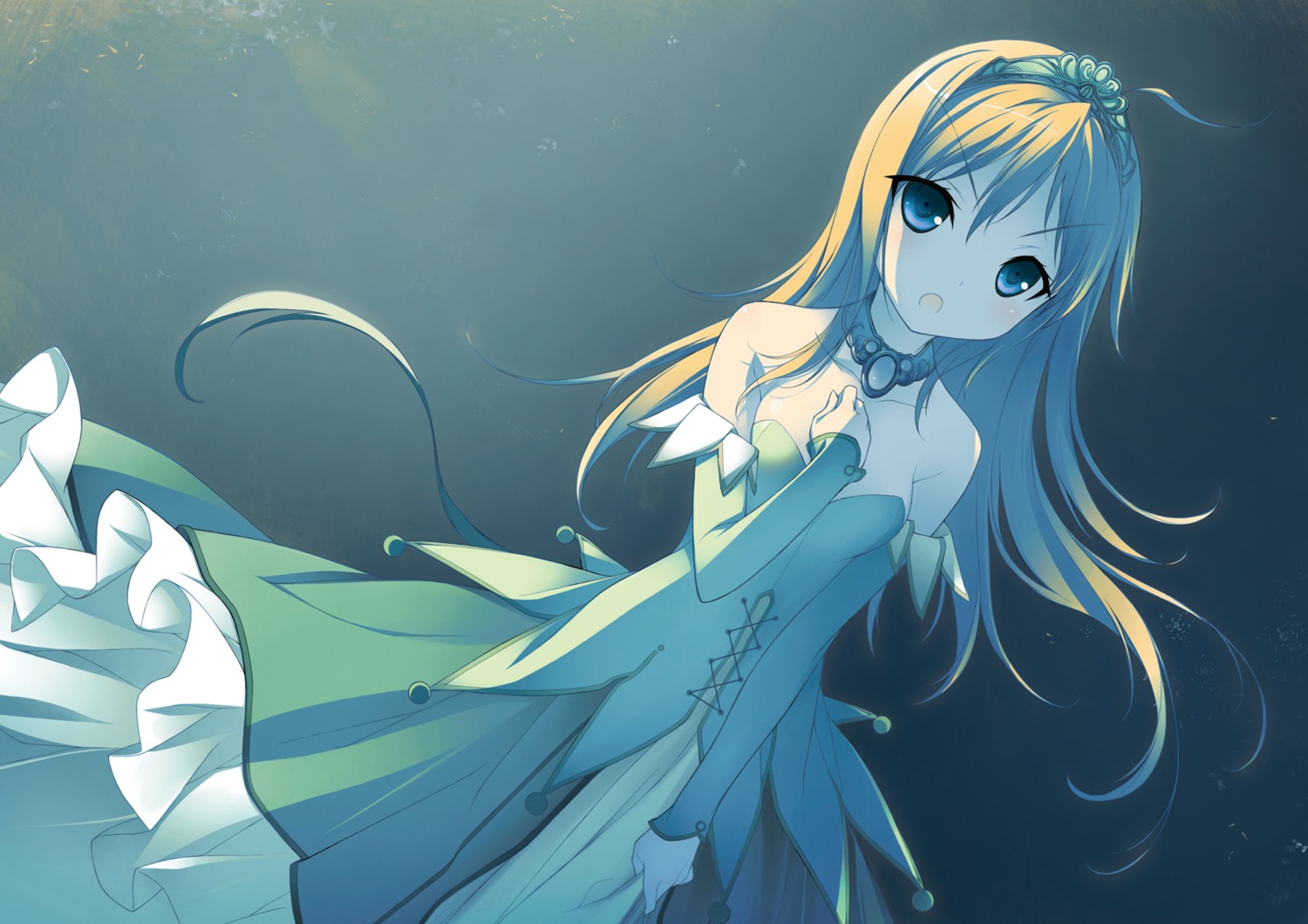dress, kikuchi_seiji, konoe_subaru, mayo_chiki!, no_bra