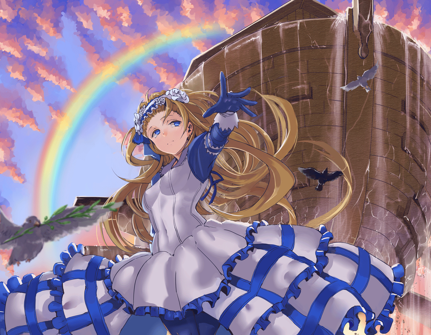 dress, hanowa, noah_(p&d), puzzle_&_dragons