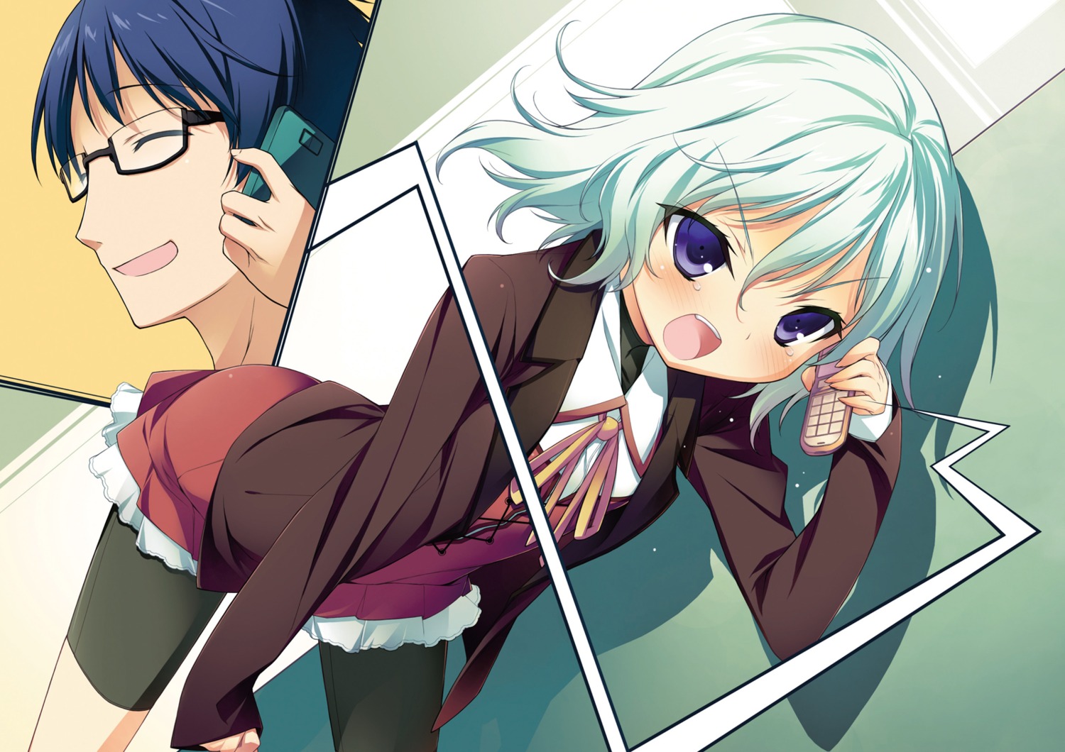 bike_shorts, kikuchi_seiji, mayo_chiki!, megane, narumi_schrodinger, sakamachi_kinjirou, seifuku