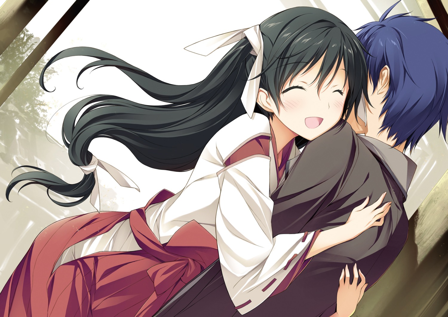 kikuchi_seiji, mayo_chiki!, miko, sakamachi_kinjirou, suzutsuki_kanade