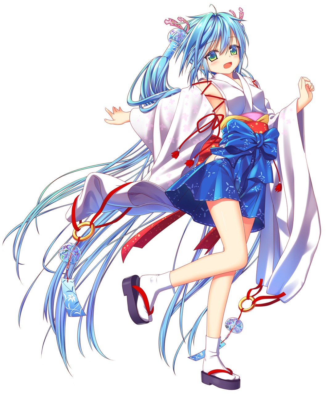 asian_clothes, hatsune_miku, nazu-na, vocaloid