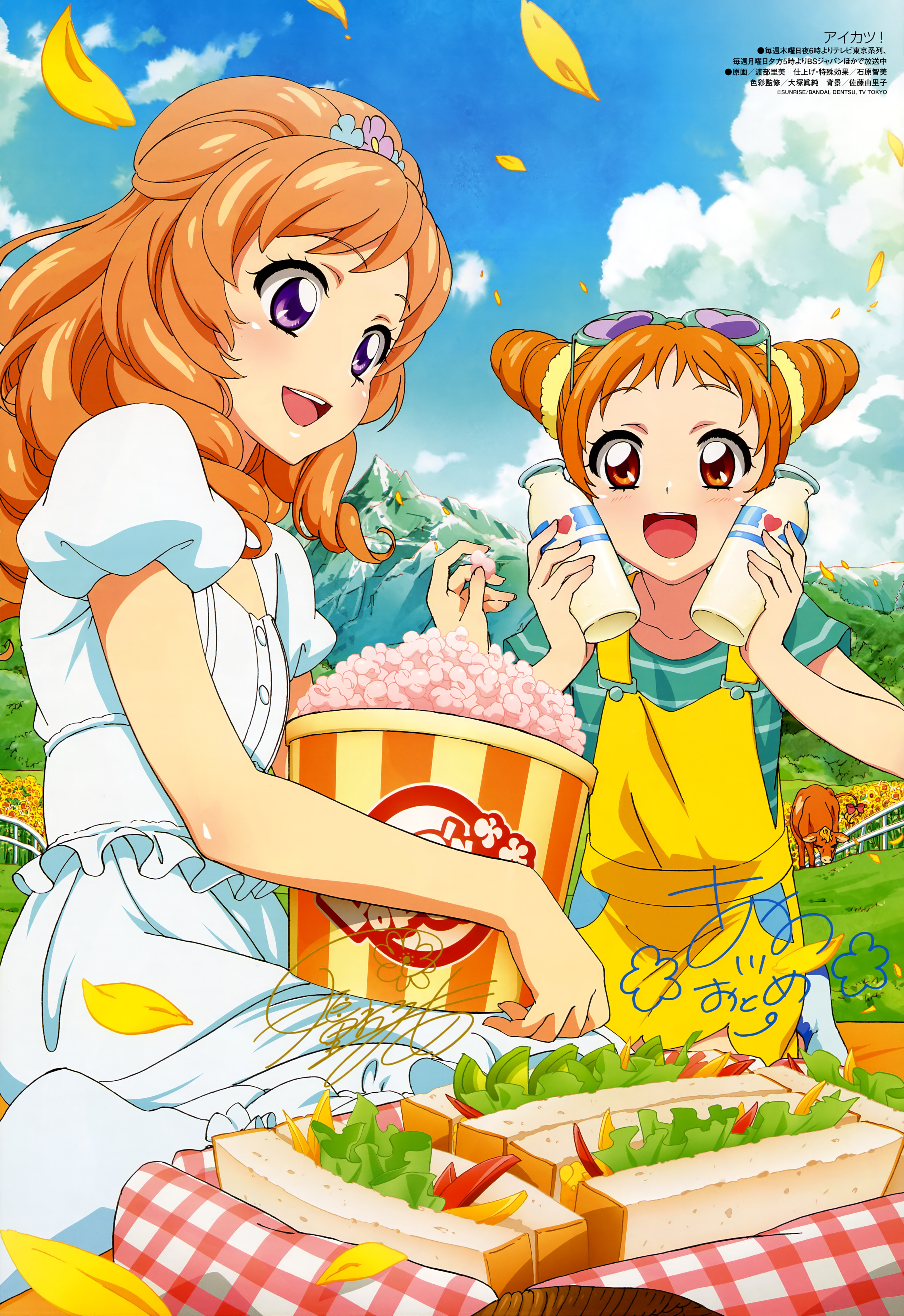 aikatsu!, arisugawa_otome, himesato_maria, watanabe_satomi