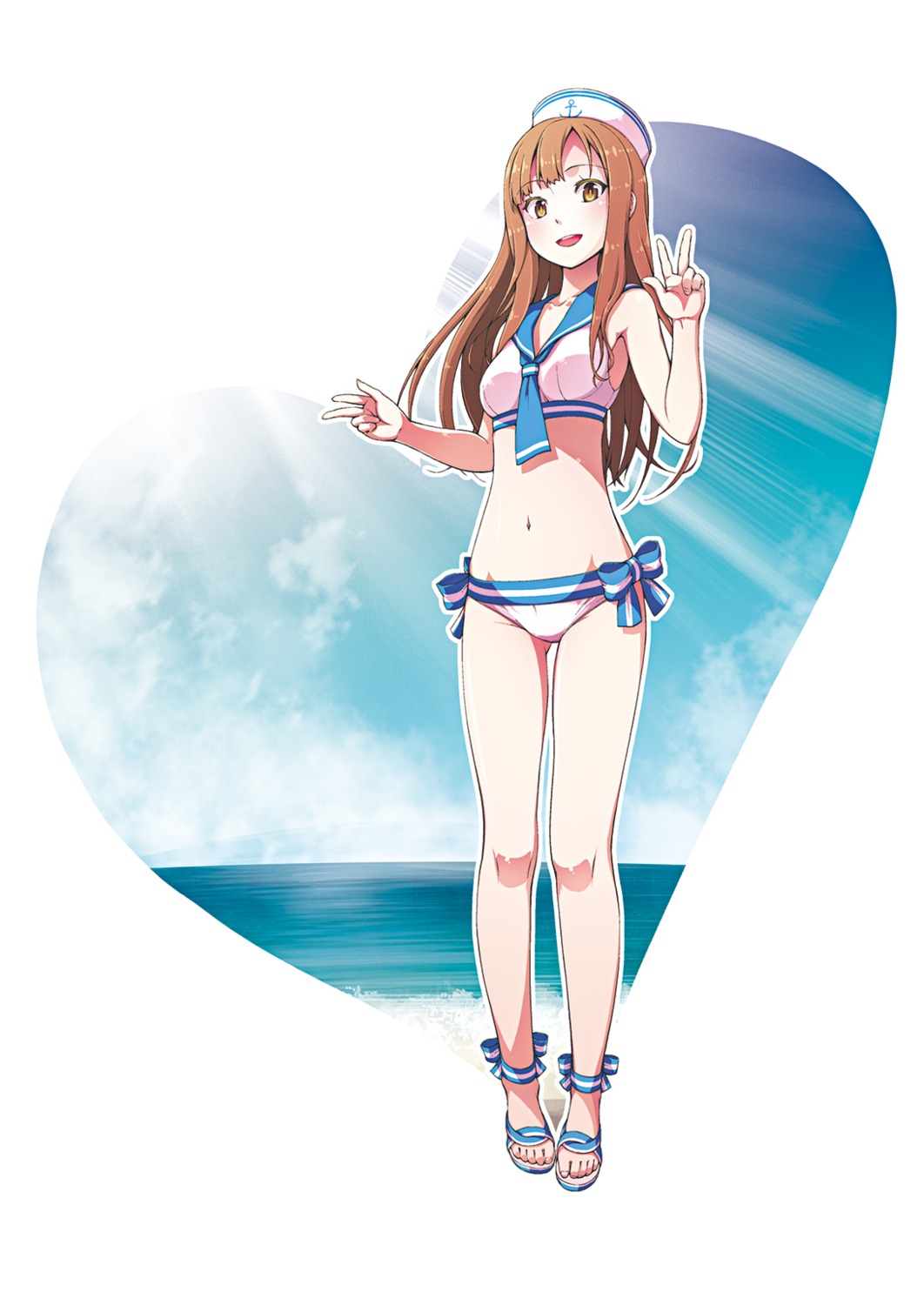 bikini, kabayaki_unagi, mizumoto_yukari, swimsuits, the_idolm@ster, the_idolm@ster_cinderella_girls