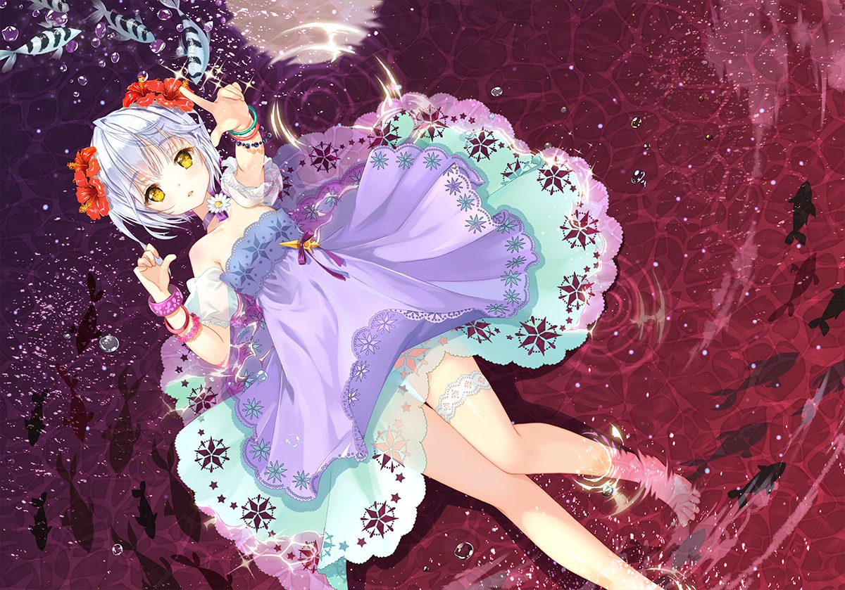 dress, garter, mintchoco