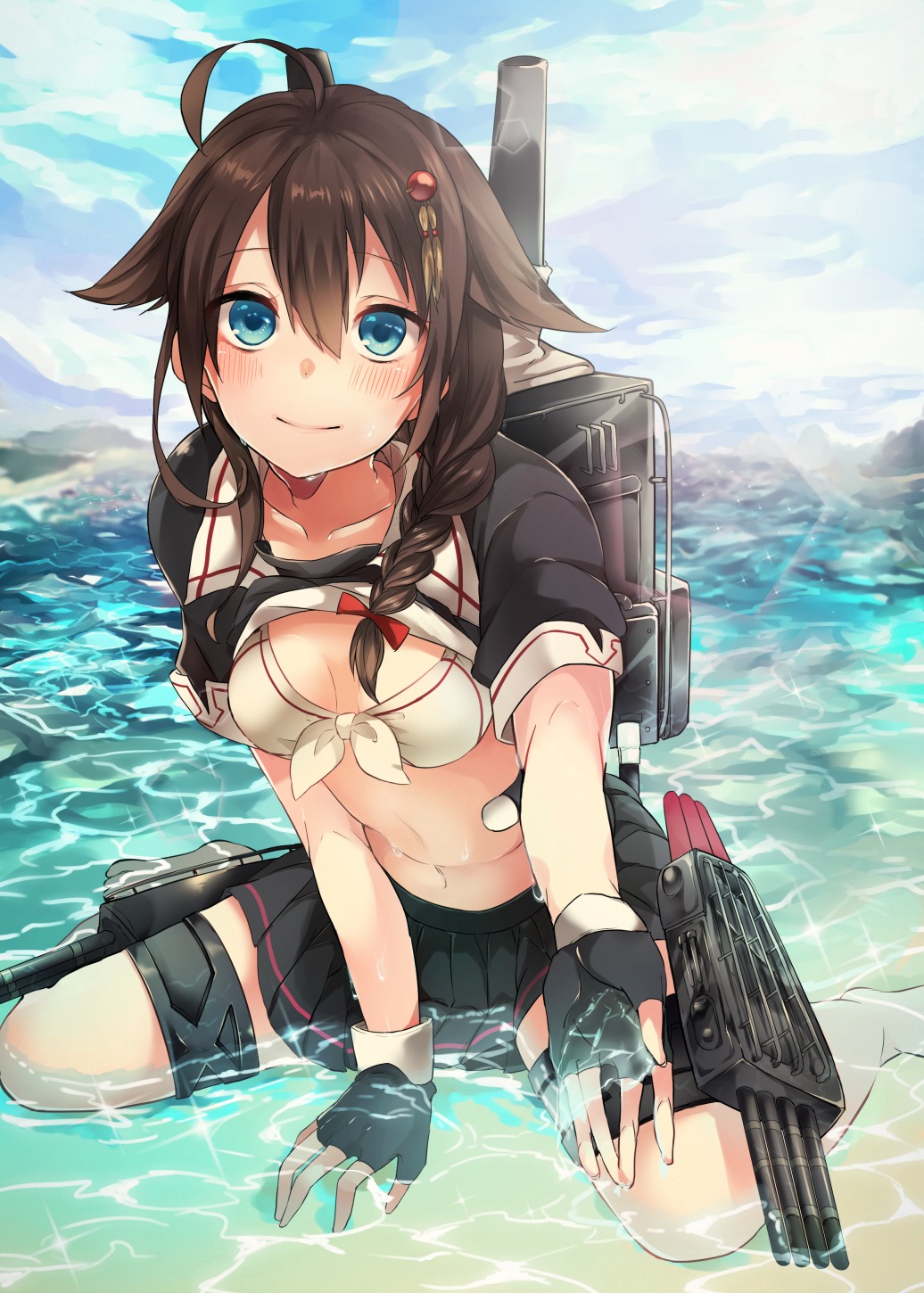 kantai_collection, miseinen, shigure_(kancolle)