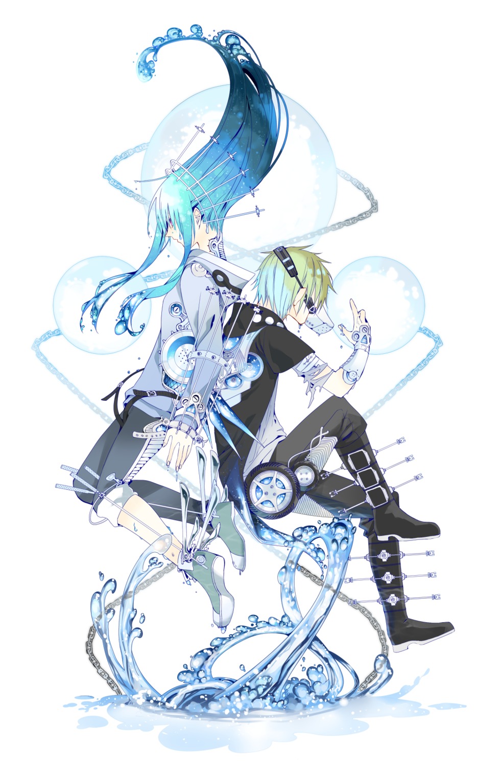 kagerou_project, kano_shuuya, kido_tsubomi, mekakucity_actors, sennro