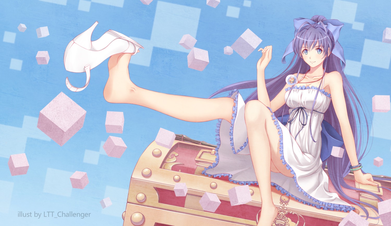 feet, ltt_challenger, ryuugajou_nanana, ryuugajou_nanana_no_maizoukin