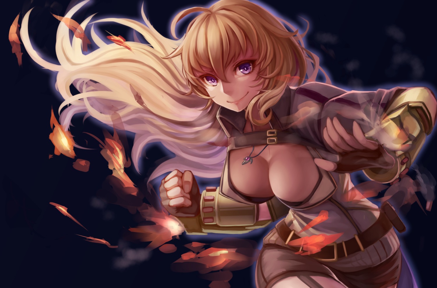 cleavage, hrtyuk, rwby, yang_xiao_long