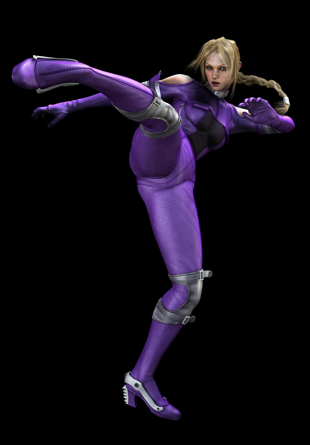 bodysuit, cg, death_by_degrees, heels, nina_williams, tekken