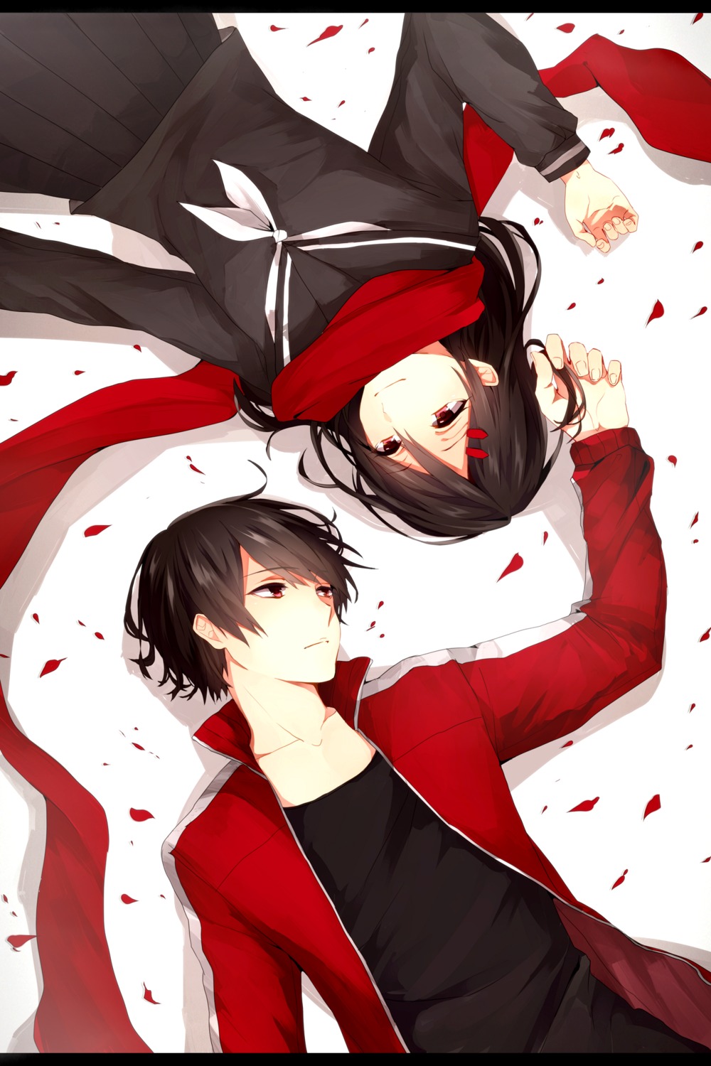 kagerou_project, kisaragi_shintarou, mekakucity_actors, rara, seifuku, tateyama_ayano