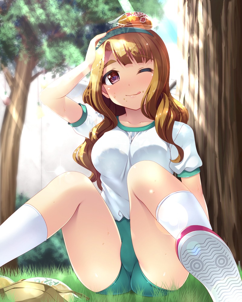 buruma, fujimiya_yuu, gym_uniform, miyao_miya, the_idolm@ster, the_idolm@ster_million_live!