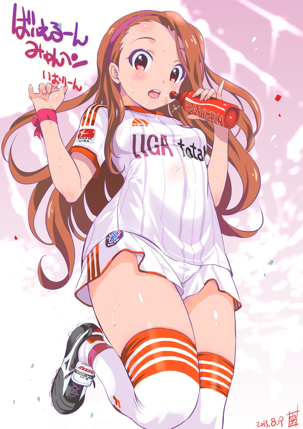 inoue_sora, minase_iori, soccer, the_idolm@ster