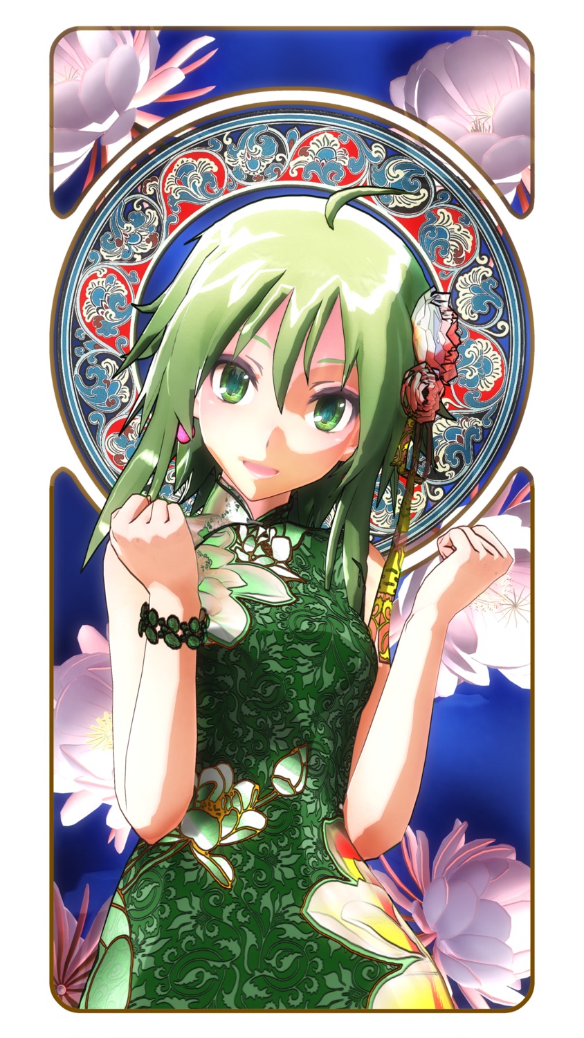cg, chinadress, gumi, rongsama, vocaloid, vocaloid_append