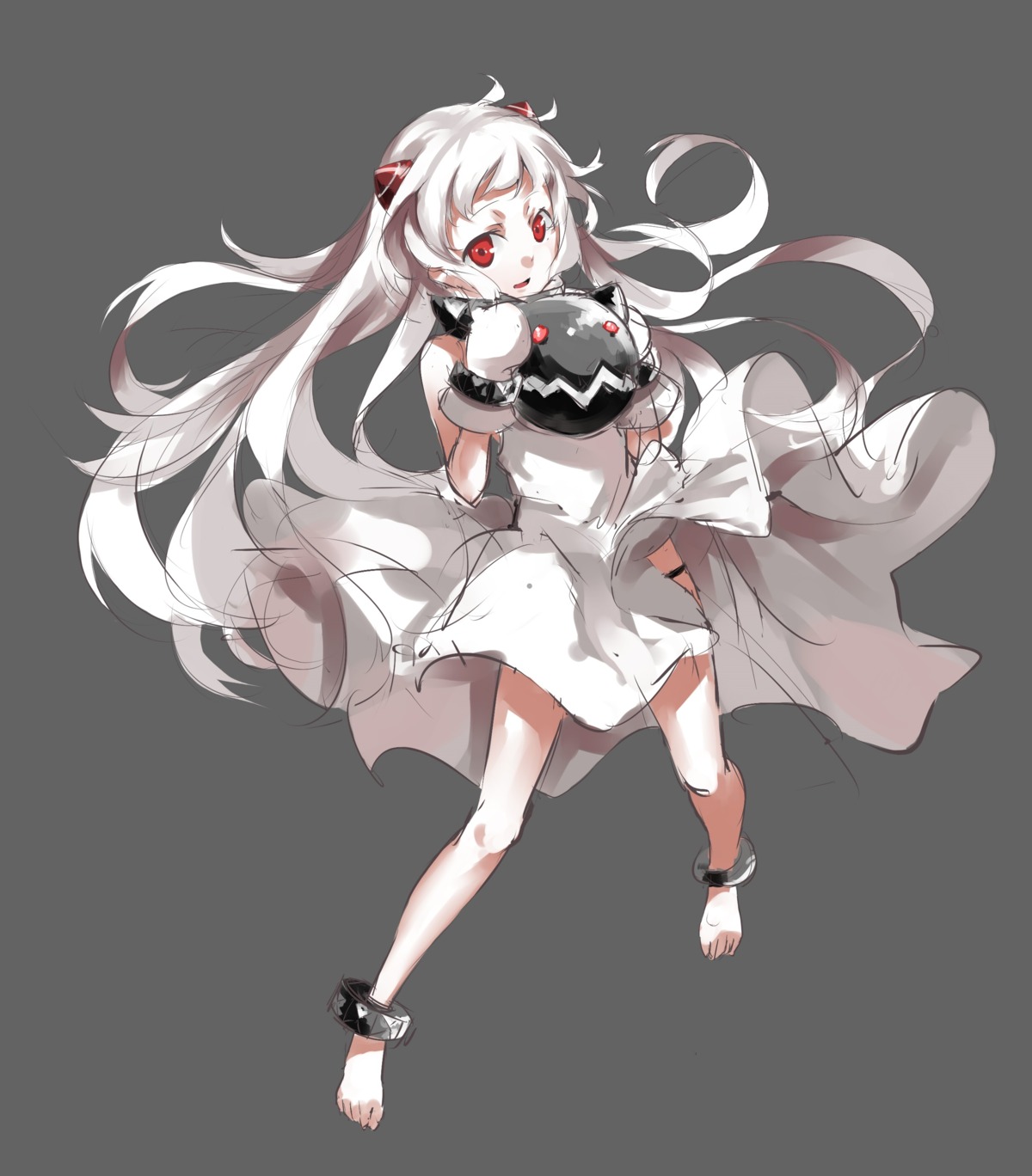 dress, kantai_collection, mixke, northern_ocean_hime