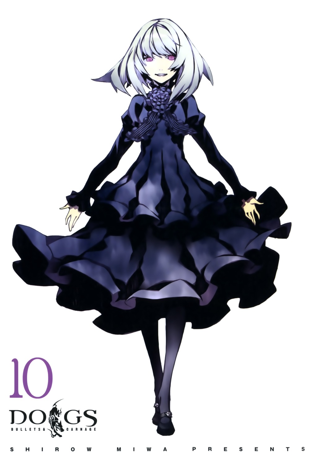 dogs, dress, lily_(dogs), miwa_shirow