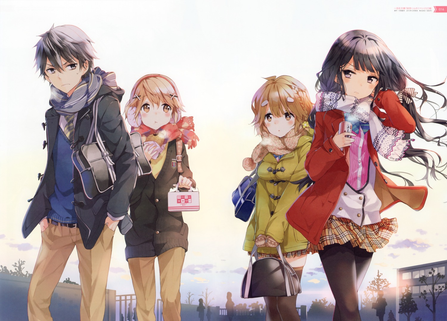 adagaki_aki, fixed, koiwai_yoshino, makabe_masamune, masamune-kun_no_revenge, pantyhose, seifuku, shuri_kojuurou