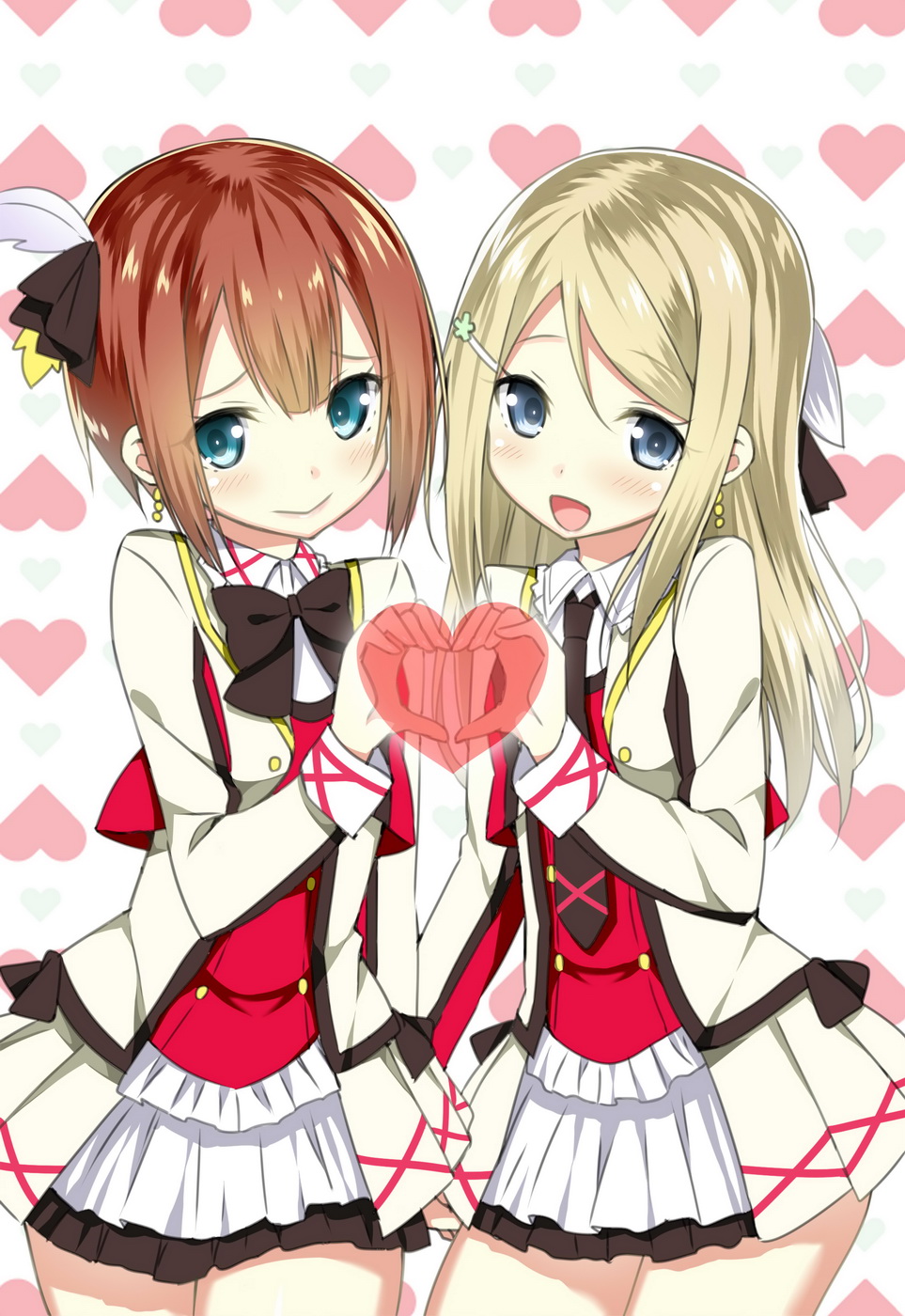 ayase_arisa, kousaka_yukiho, love_live!, love_live!_(series), sky-freedom