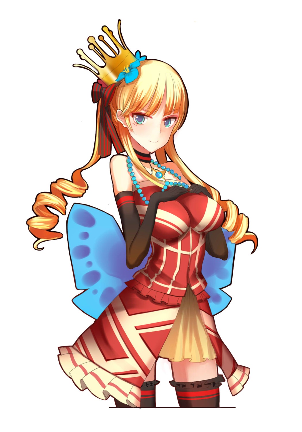 boqboq, dress, thighhighs