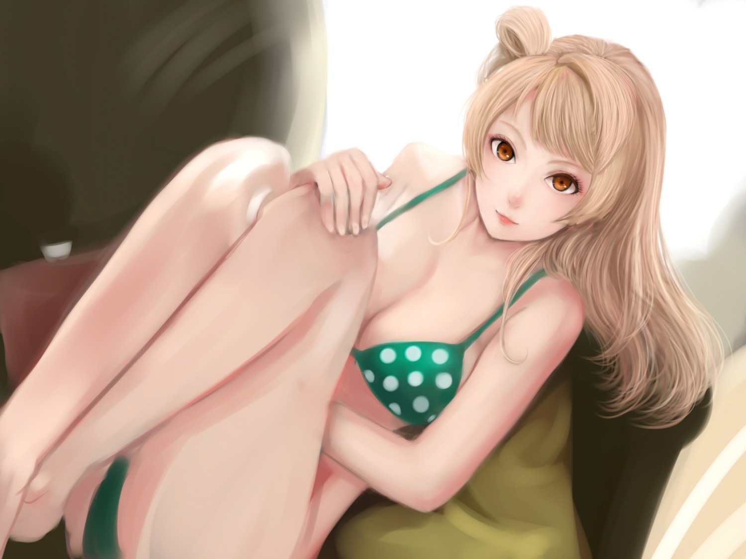 bikini, cleavage, love_live!, love_live!_(series), minami_kotori, moekyon, swimsuits
