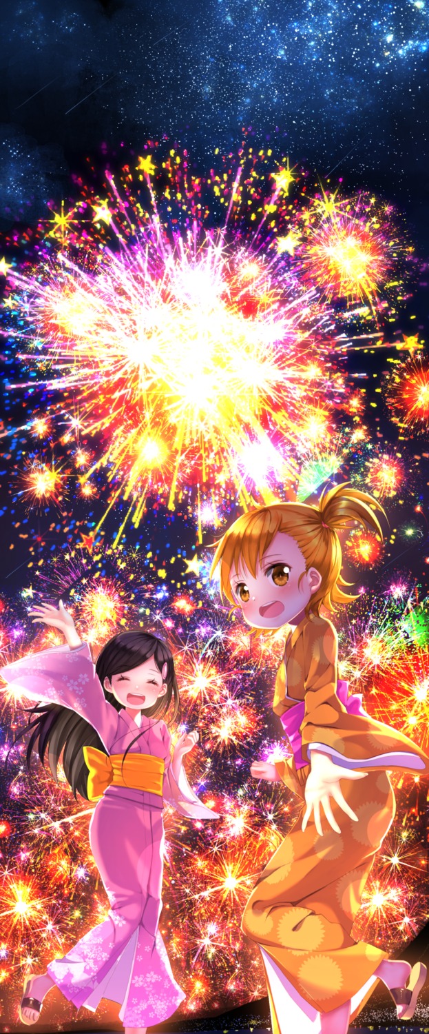 barakamon, japanese_clothes, kotoishi_naru, kubota_hina, swordsouls, yukata