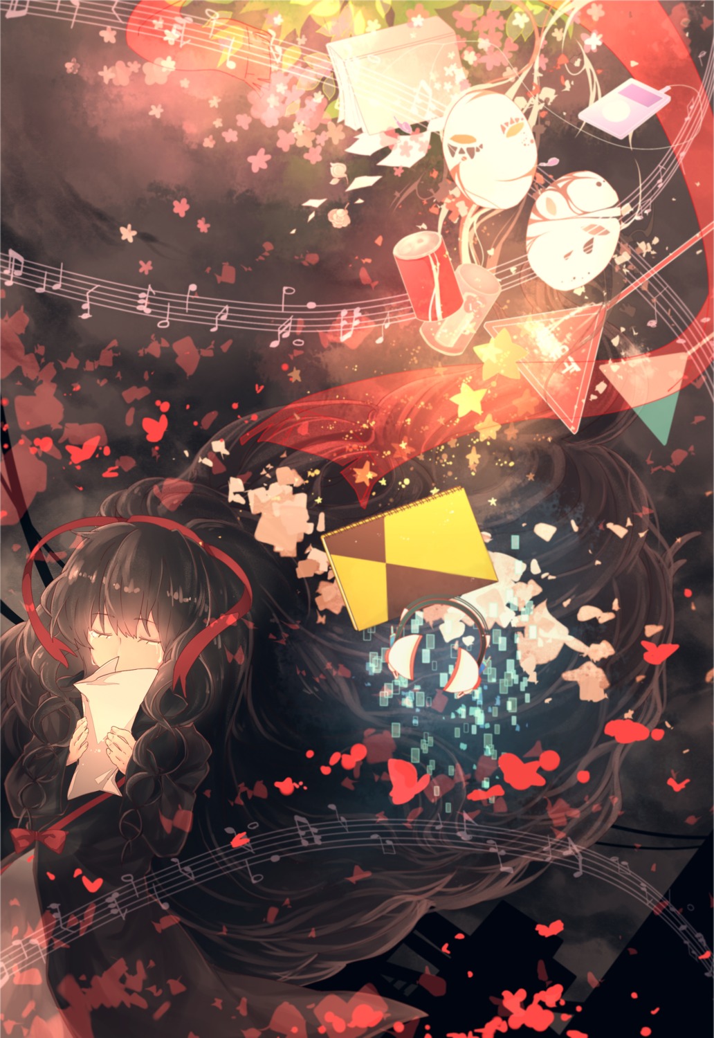azami_(kagerou_project), kagerou_project, lulux_woodoo, mekakucity_actors