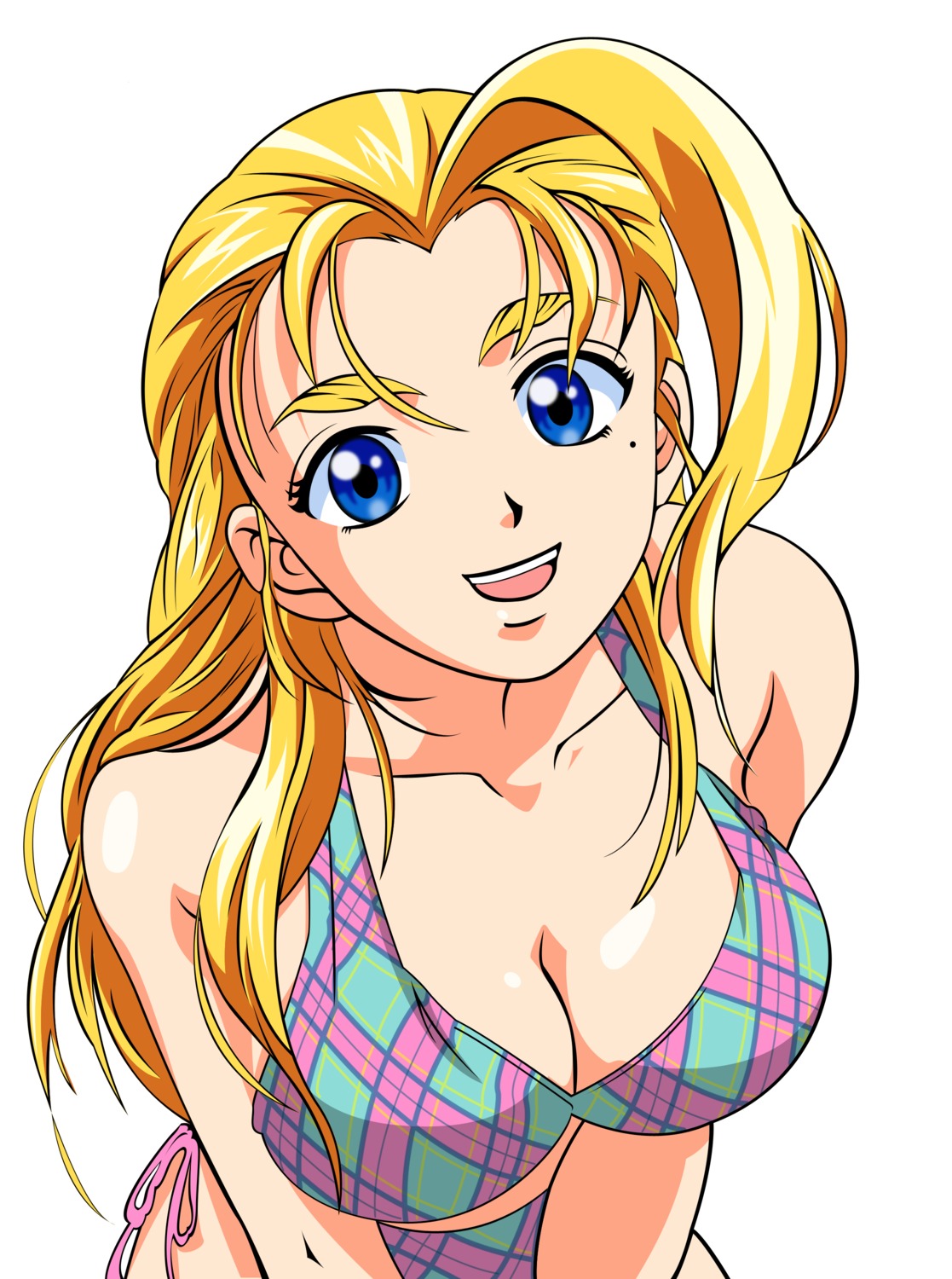 bikini, cleavage, furinji_miu, shijou_saikyou_no_deshi_kenichi, swimsuits, vector_trace