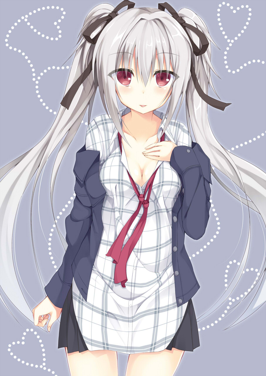 cleavage, dracu-riot!, east01_06, elina_olegovna_obeh, seifuku