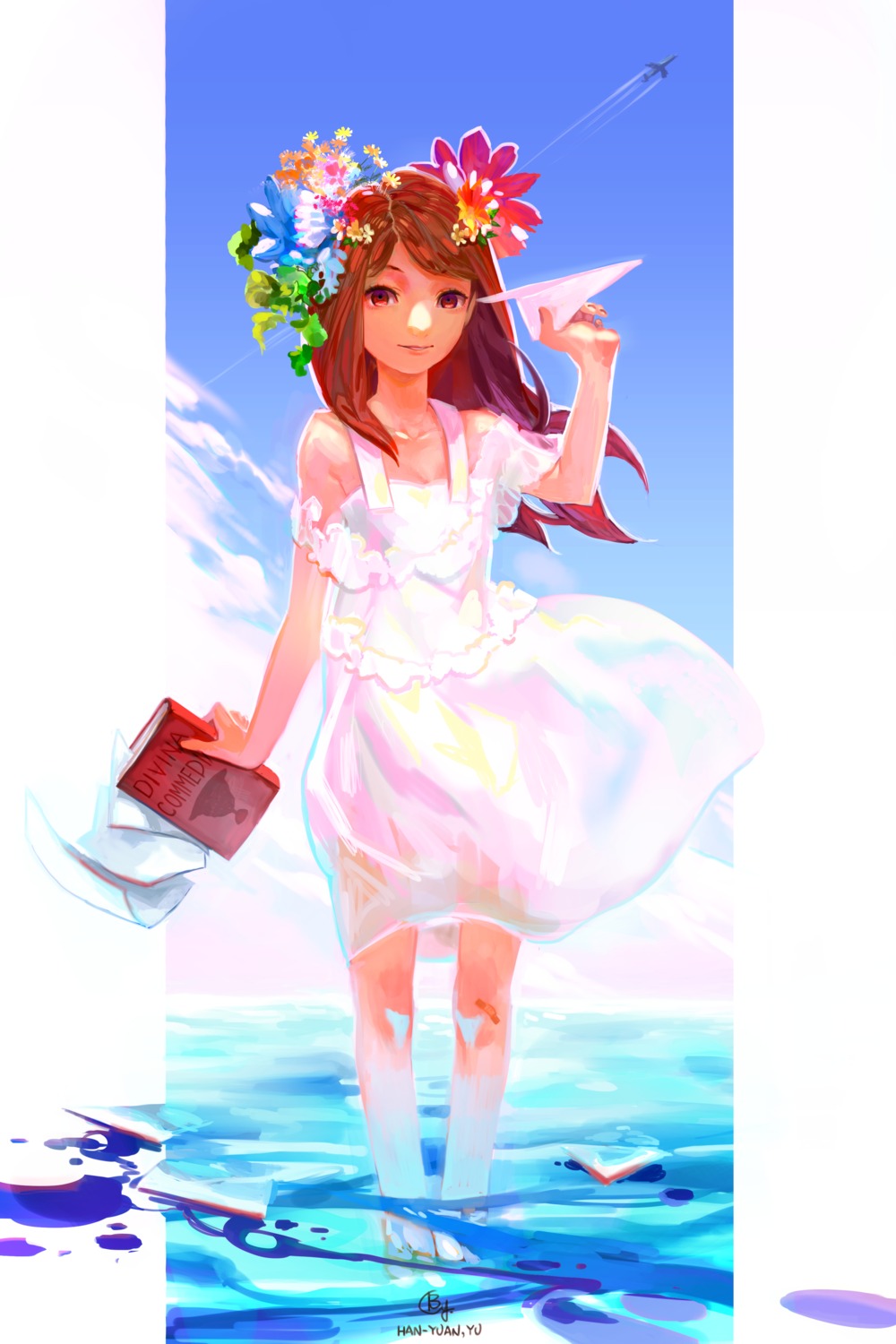 b.c.n.y., dress, see_through, summer_dress, wet