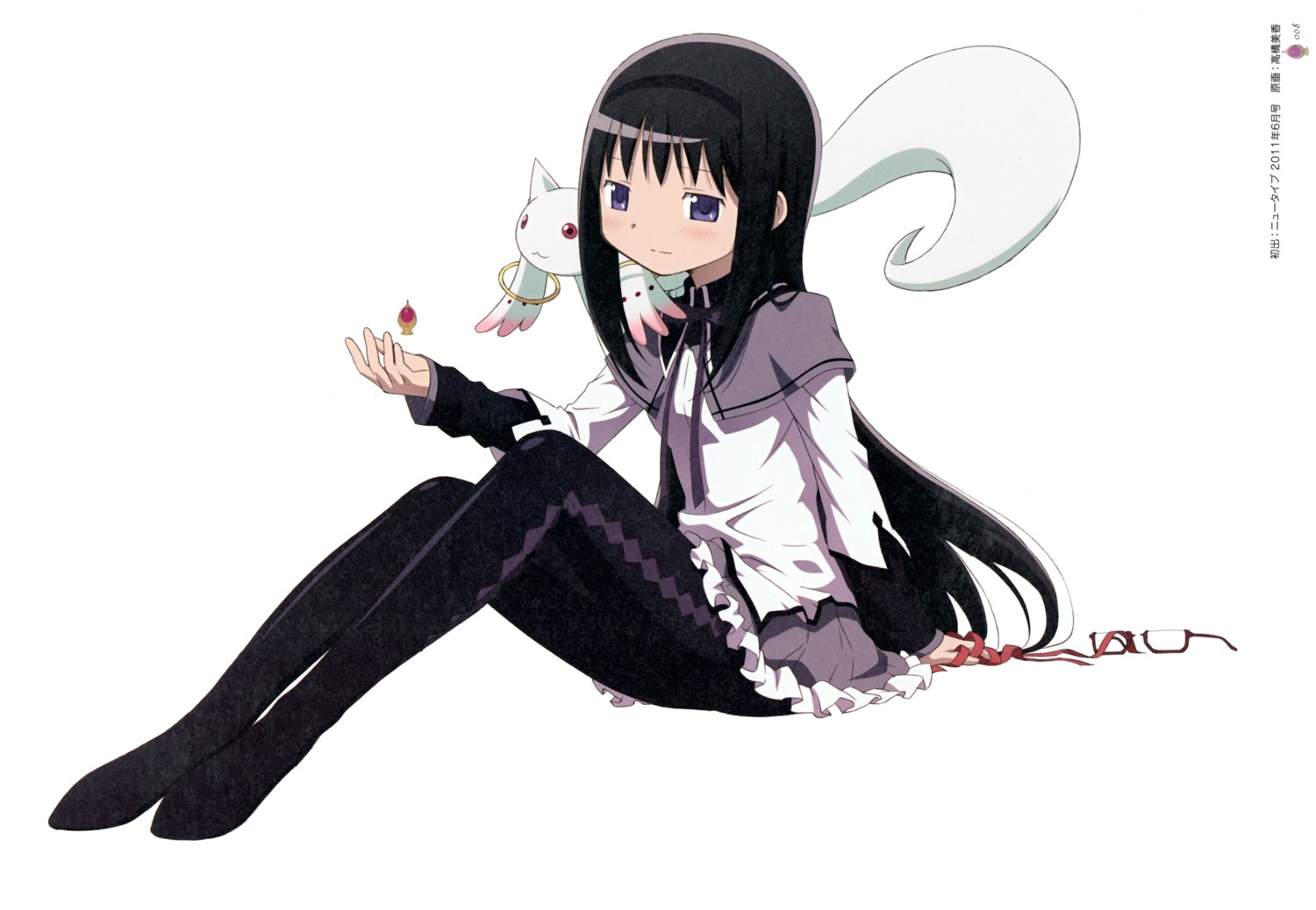 akemi_homura, mahou_shoujo_madoka_magica, pantyhose, takahashi_mika