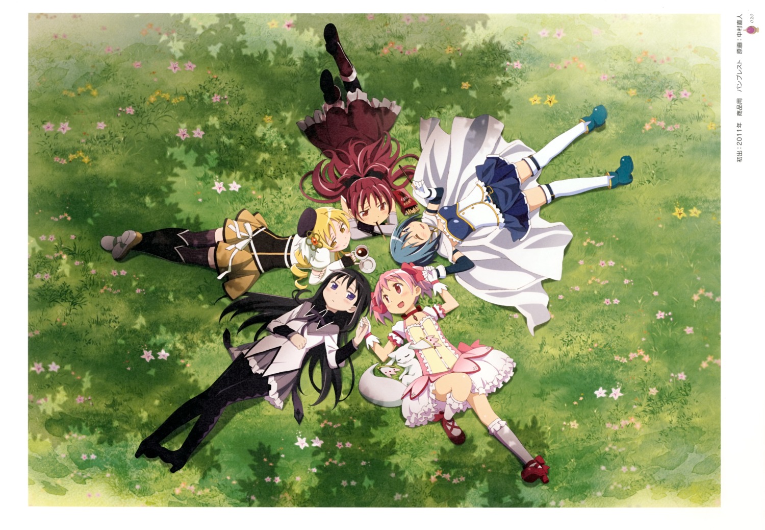 akemi_homura, dress, heels, kaname_madoka, mahou_shoujo_madoka_magica, miki_sayaka, nakamura_naoto, pantyhose