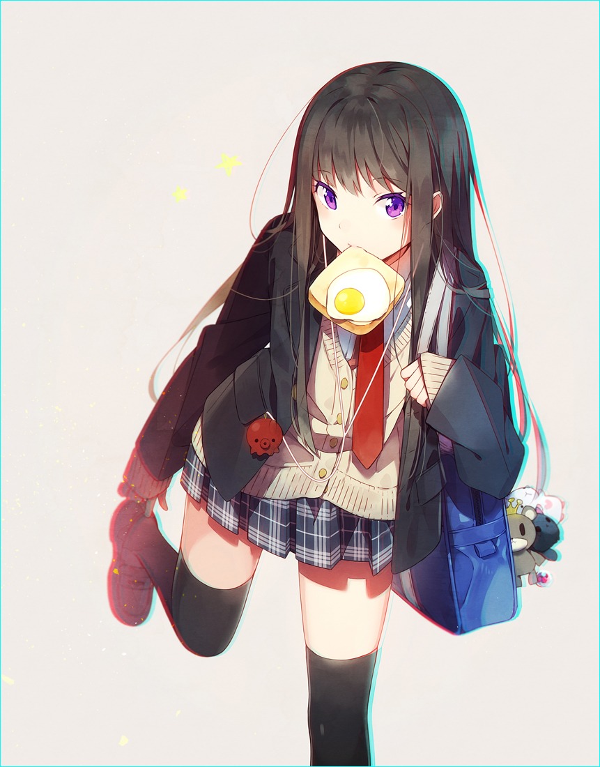 hakusai_(tiahszld), seifuku, thighhighs