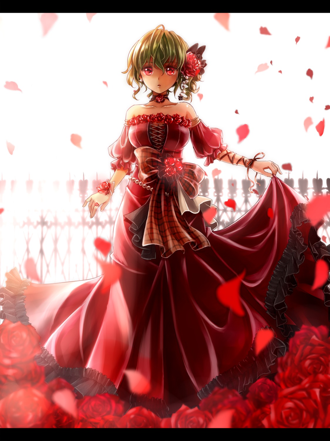 dress, kazami_yuuka, shironeko_yuuki, touhou