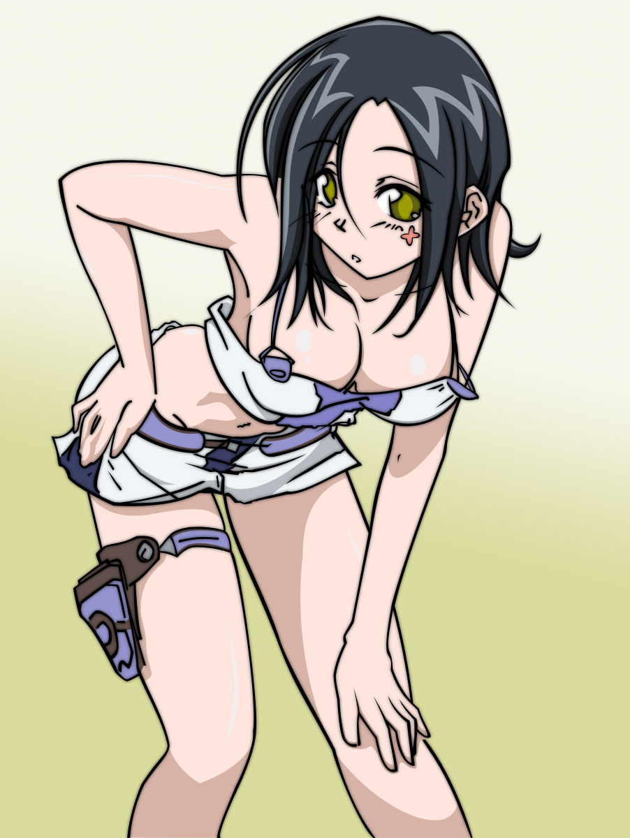 cleavage, eureka_seven, garter, no_bra, talho_yuuki, vector_trace